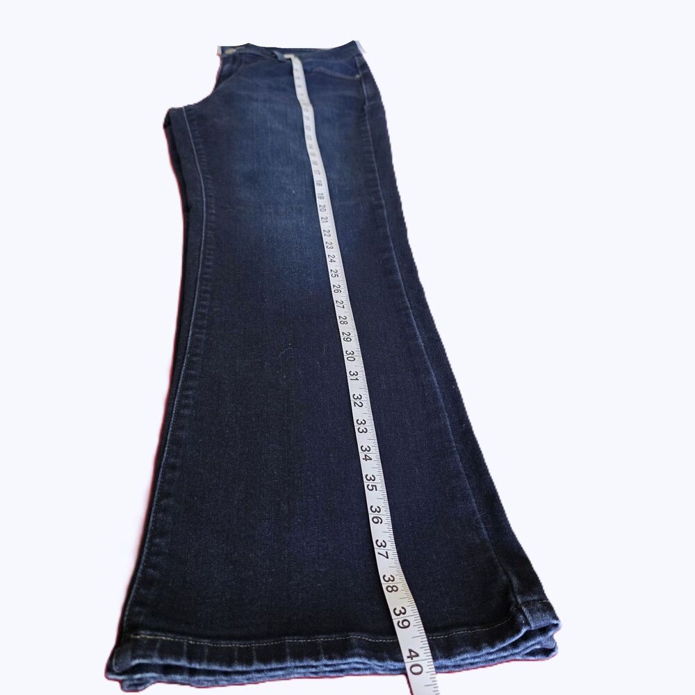 Levi's 529 Curvy Bootcut Jeans Women's Size 16 Mid Rise Dark Wash Blue Denim - Picture 6 of 10